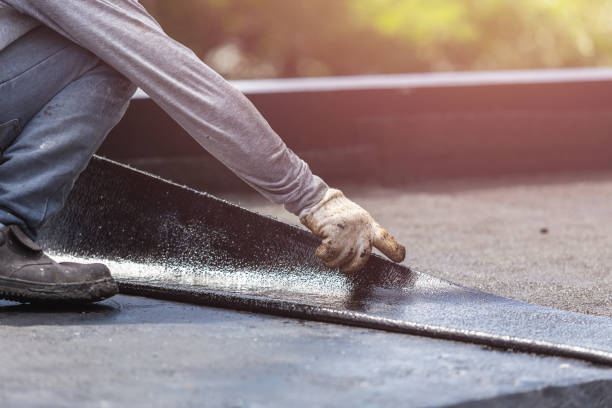 Professional Waterproofing technician working in Milladore, WI